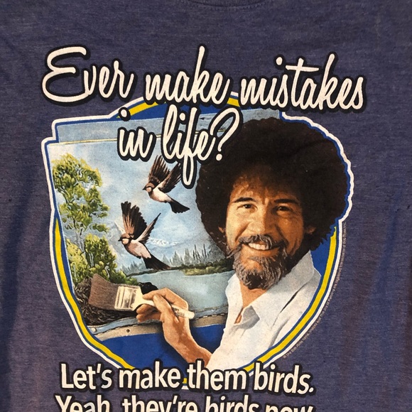 Bob Ross t shirt - Picture 2 of 2